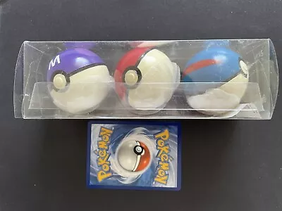 Pokepark Pokémon Park 2005 Pokeball Masterball Toy Prize Rare Japanese Vintage • $50