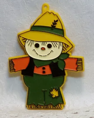 Hallmark Vtg Painted Cookie Cutter - Scarecrow Thanksgiving Farm Corn Halloween • $9.25