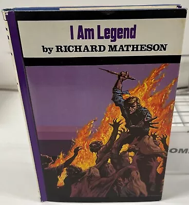 I Am Legend By Richard Matheson 1954 HC Hardcover W/ Jacket Book Club Edition • $30