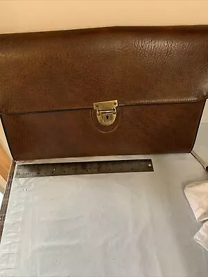 Pegasus Leather File Folder/Briefcase/Document Bag Vintage • $24