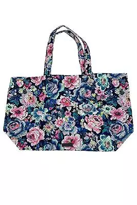 Vera Bradley Signature Cotton Printed Tote Garden Grove • $39.99