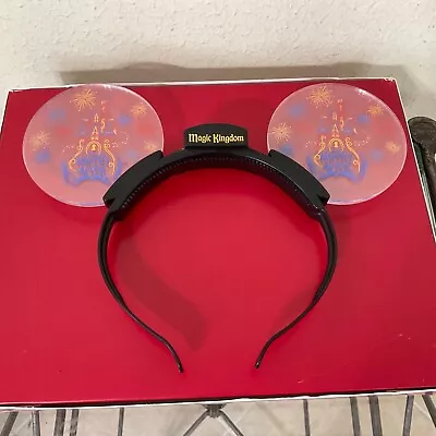 Disney Happily Ever After Mouse Ears Lights Up Authentic Tested See Video • $22