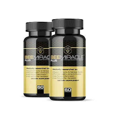 Bee Miracle Plus - Glucosamine & Apitoxin Supplement - Joint / Muscle Support-2 • $99.95