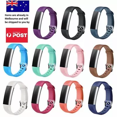 New Replacement Silicone Band Secure Metal Buckle Fitbit Alta HR / Ace • $5.95