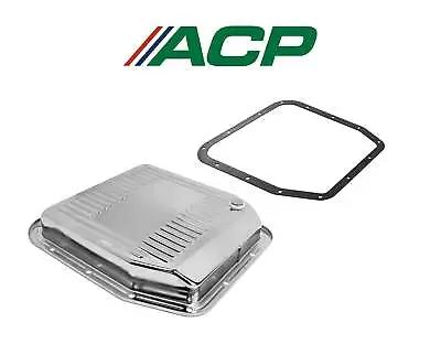 1984-1993 Ford Mustang 5.0 V8 AOD Automatic Chrome Transmission Pan W/ Gasket • $60.95