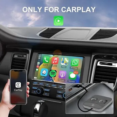 $27.59 • Buy Wired To Wireless CarPlay Adapter Dongle Player Box For Apple IOS Car Auto USB