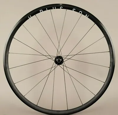 H Plus Son Archetype Black Rim DT Swiss 240 Hub 20h Front Wheel 700c Rim Brake • $349