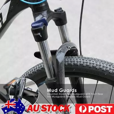 Mountain Road Bike Mudguard MTB Front Rear Tire Mudguards Fenders Mud Guard • $8.99