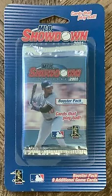 2001 Mlb Showdown Booster Pack Factory Sealed Blister Pack 9 Game Cards • $44.99