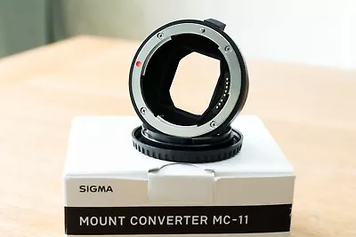 Sigma MC-11 Mount Converter Lens Adapter For Canon EF To Sony E-Mount • £49.99