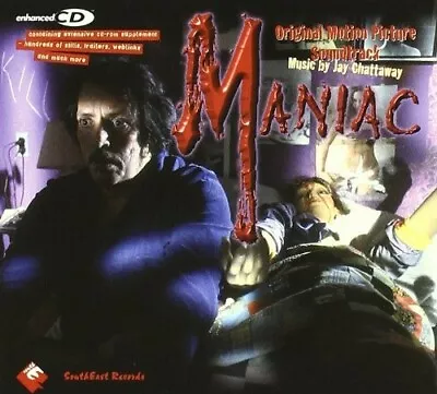 JAY CHATTAWAY - MANIAC Soundtrack CD John Carpenter Halloween Friday The 13th • $27.50