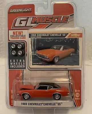 Greenlight 1:64 GL MUSCLE 1969 Chevrolet Chevelle SS (Orange) • $28.95