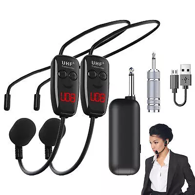 Fitness Headset Microphone Head-wearing & Hand-held Wireless Headset  • $64.80