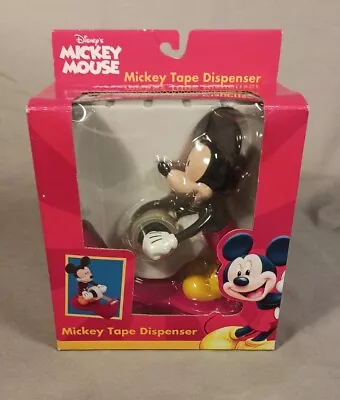 ✅New! Vintage Disney Mickey Mouse Red Tape Dispenser Collectible RARE Desk • $60