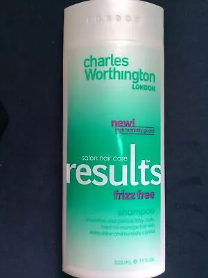 Charles Worthington London Results Frizz Free Shampoo   11 Oz • $34.99
