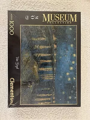 Clementoni  Van Gogh - Starry Night Over The Rhone  Puzzle (1000 Piece) Art • $0.99