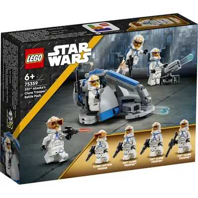 LEGO Star Wars 332nd Ahsoka's Clone Trooper™ Battle Pack 75359 • $28.99