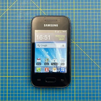 Samsung Galaxy Young GT-S5363 - Black - O2 Network • £10.99