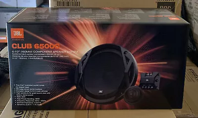 £79.99 • Buy JBL 2-WAY 6.5 INCH 16cm CAR VAN DOOR 2WAY COMPONENT TWEETERS SPEAKERS KIT NEW