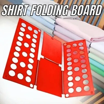Clothes Folder Kids Easy To Use Folding Board Laundry Organizer T-Shirt Children • $8.99