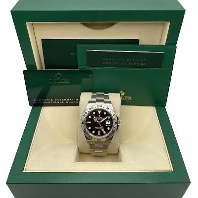 Rolex Explorer II Orange Hand 226570 Steel Black Dial Automatic Watch B&P 2023 • $18775.51