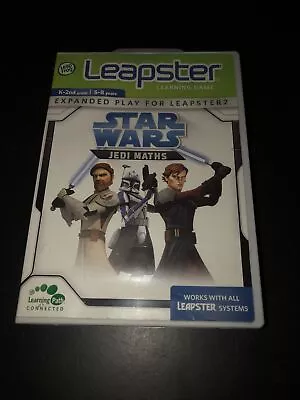 LEAP FROG LEAPSTER Star Wars Jedi Maths Learning Game 5-8 YEARS * • £4.49