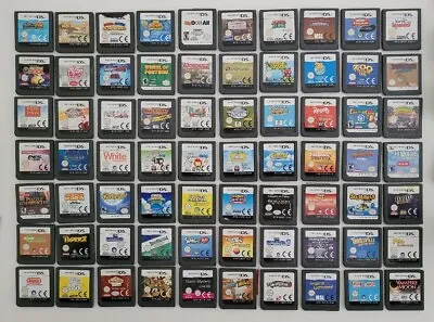 Nintendo DS Games Cartridge Only - Choose Your Titles M To Z FAST Shipping • $3.99
