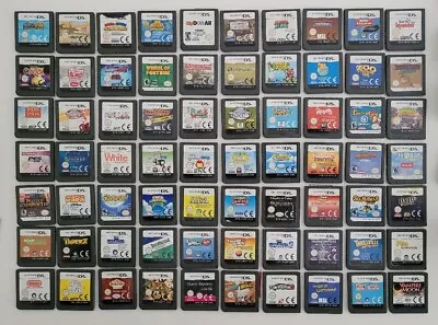 Nintendo DS Games Cartridge Only - Choose Your Titles M To Z FAST Shipping • $10.99