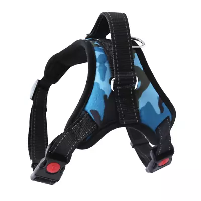 No Pull Dog Pet Harness Adjustable Control Vest Dogs Reflective XS S M Large XXL • $12.99