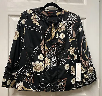$58 • Buy Simon Chang NWT $294 Zip Up Women’s 3/4 Sleeve Dress Jacket Size 14