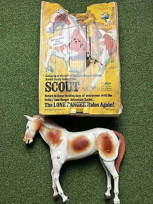 1973 Vintage Marx Hubley Lone Ranger’s Scout Horse Only In Box • $50