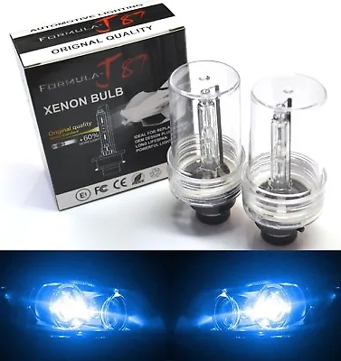 HID Xenon D2S Two Bulbs Head Light 10000K Blue Bi-Xenon Replace Lamp Low Beam • $20.90