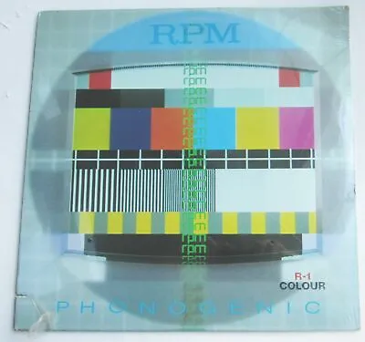 RPM Phonogenic R-1 Colour Vinyl Record SEALED Album NEW Cut Corner 1984 • $12.90