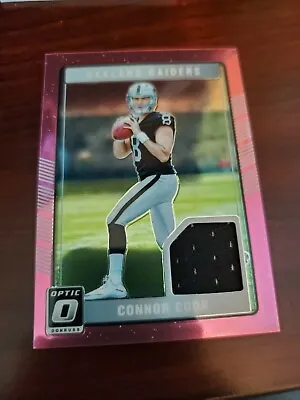 Connor Cook 2016 Optic Pink Rookie RC Jersey Patch Oakland Raiders • $3