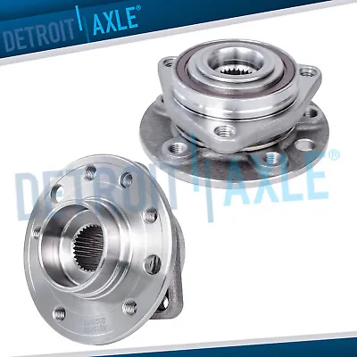 2 Front Wheel Bearings & Hubs For 2002 2003 2004 2005 2006 2007 - 2009 Saab 9-5 • $94.68