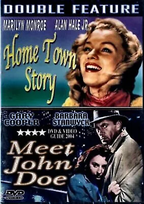Home Town Story/Meet John Doe--Marilyn Monroe--DVD--BRAND NEW & SEALED • $9.99