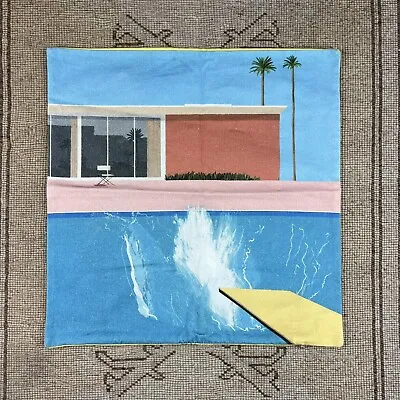 David Hockney A Bigger Splash Cushion Cover Tate Gallery Art • £24.99