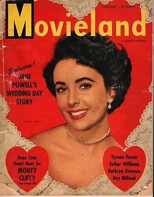 Movieland February 1950 Hedy Lamarr Tyrone Poweresther Williams Kathryn Grayson • $14.39