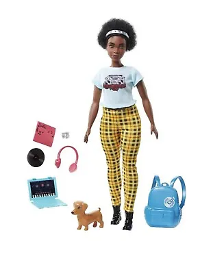 Barbie Brooklyn Roberts Life In The City LYLA AA DOLL PET & AccessoriesHGX52 NEW • $54.79