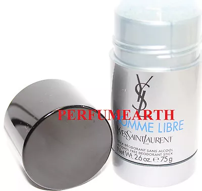  L' Homme Libre 2.6/2.5 Oz Deodorant  Stick  For Men By Yves Saint Lauren • $59.90