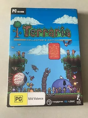 Terraria Collectors Edition PC Preowned- Poster & Cards - Free Post • $14.99