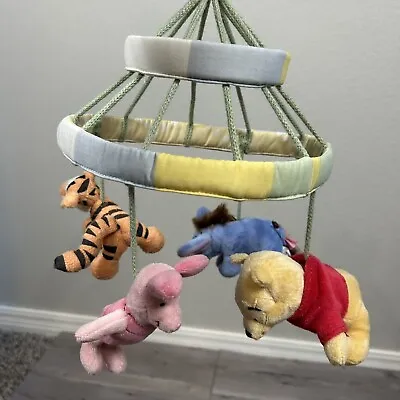 $24.99 • Buy Classic Disney Winnie The Pooh Mobile Crib Piglet Tigger Eeyore Plush Soother