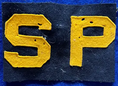 Vintage Original WWII Navy SP Shore Patrol MP Armband Wool Felt Tied Type Police • $24.95