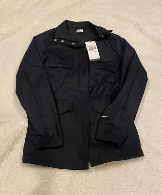 Nike Women’s M65 Essential Parka Fall Winter Black Jacket Size XS DD5979-010 New • $110