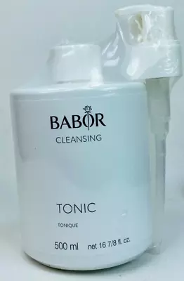 Babor Cleansing Tonic For Oily/Blemish Skin 500ml Pro Size New In Packaging • $42.95