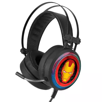 ERT Group Marvel Iron Man Gaming Headphones • £65.19