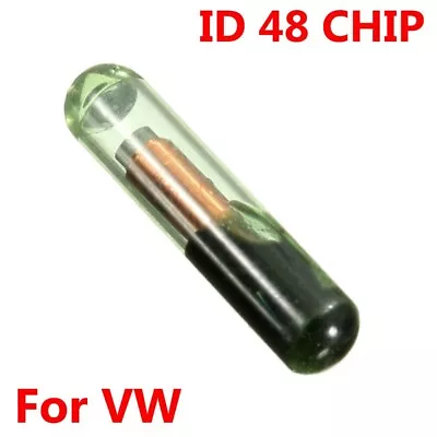$4.73 • Buy ID48 Key Fob Transponder Immobilizer GlassChip | Audi VW Mk4 Golf Jetta Beet USA