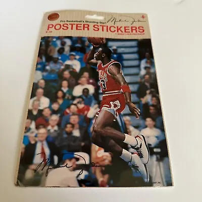 Vintage Michael Jordan Poster From Jump Inc./Gibson Greeting/Never Used🏀⭐️ • $3.67