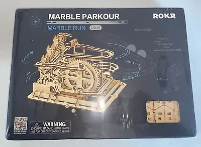 Rokr DIY Marble Run Model Building Kits Waterwheel WoodCrafts New Sealed • $19.98