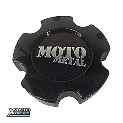 Moto Metal Gloss Black Wheel Center Cap LARGE 5 Lug MO909B5139B • $21